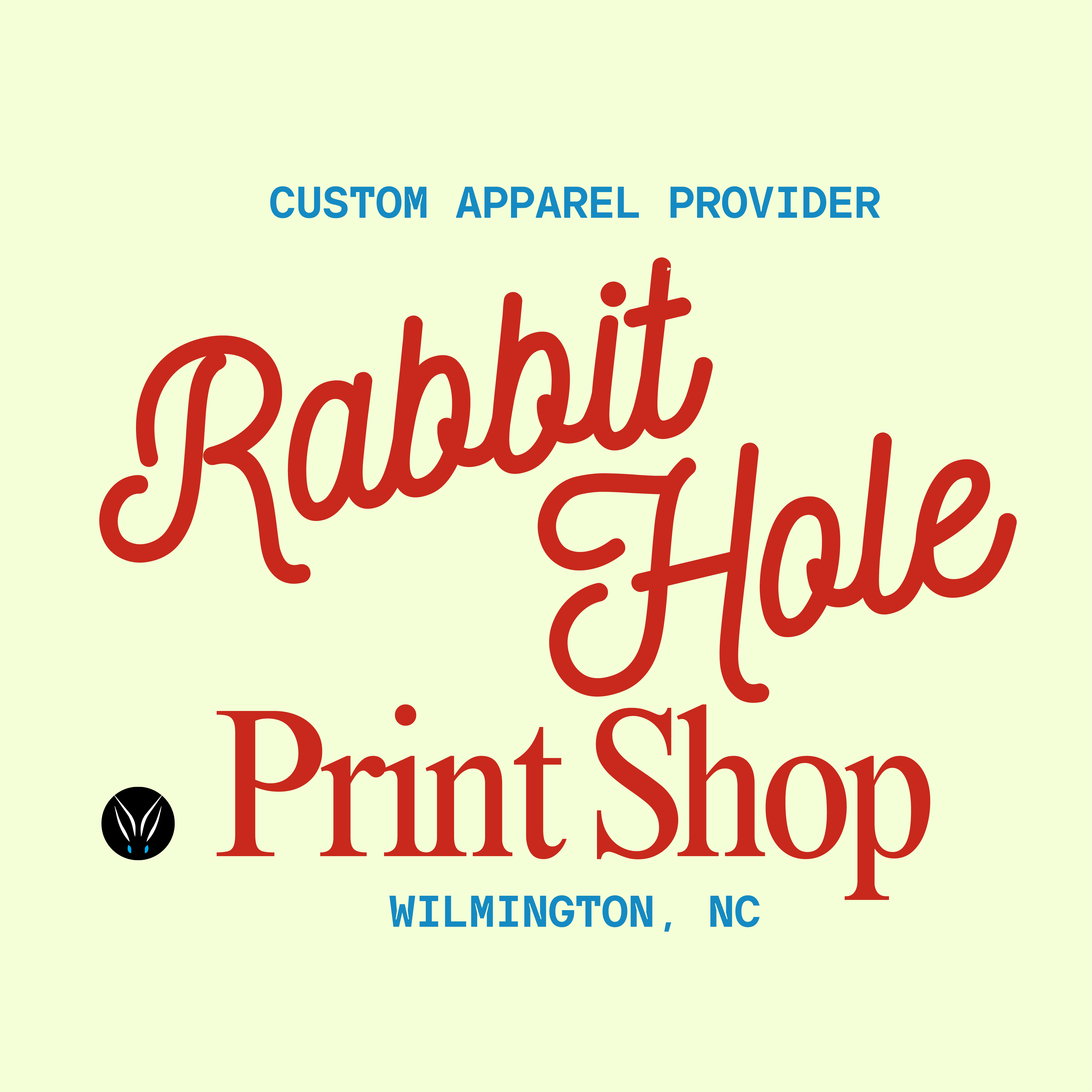 Rabbit Hole Print Shop logo